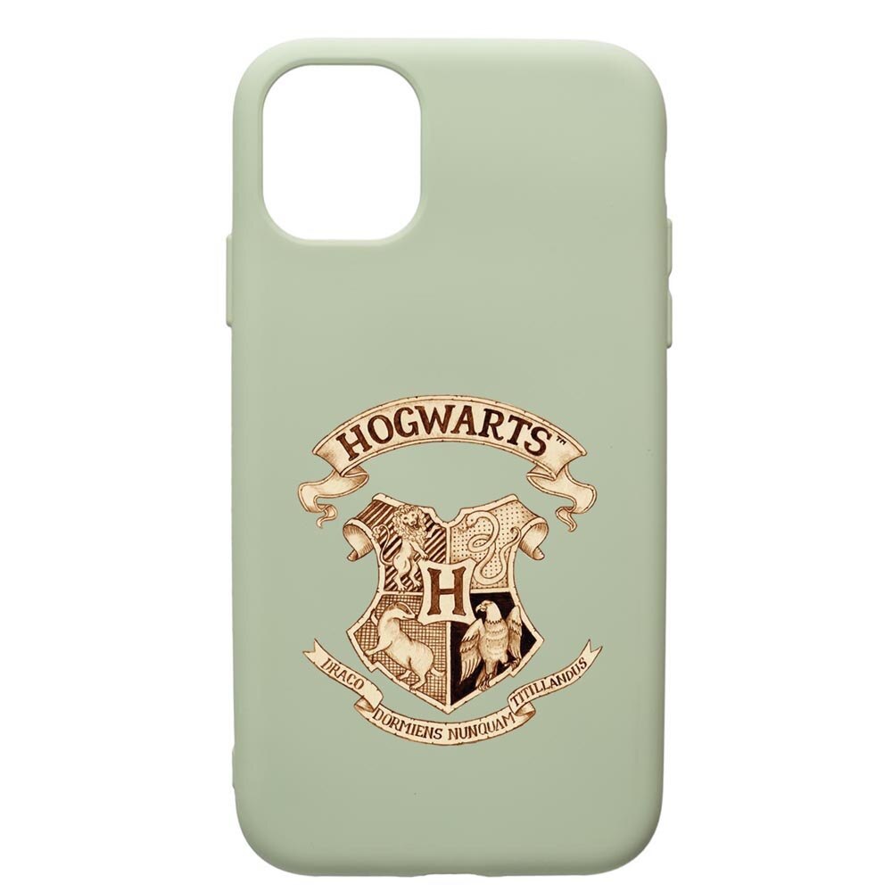 Husa Premium Silicon Compatibila Cu Apple iPhone 12 Mini, Hogwarts Harry Potter, cu interiorul din material textil, protectie camera, Beryl, PGR852