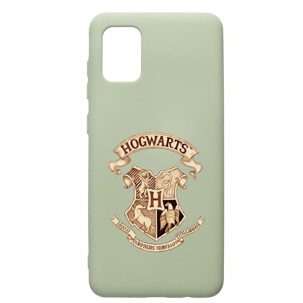 Husa Premium Silicon Compatibila Cu Samsung Galaxy A31, Hogwarts Harry Potter, cu interiorul din material textil, protectie camera, Beryl, PGR852