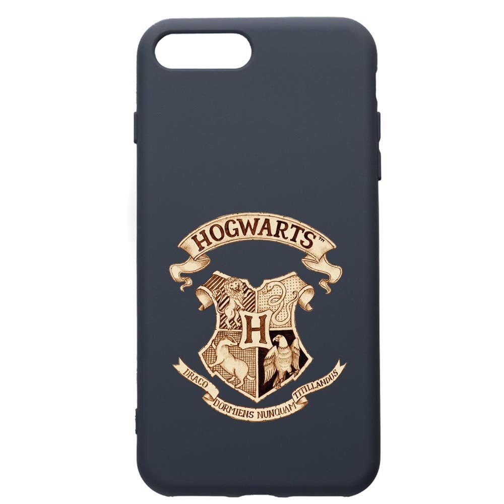 Husa Premium Silicon Compatibila Cu Apple iPhone 8 Plus / iPhone 7 Plus, Hogwarts Harry Potter, cu interiorul din material textil, protectie camera, Alaskan Blue, PAB852