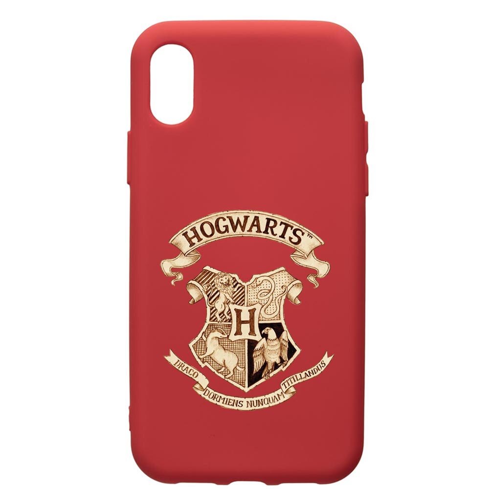 Husa Premium Silicon Compatibila Cu Samsung Galaxy A10, Hogwarts Harry Potter, silicon, cu interiorul din material textil, protectie camera, Red, PR852