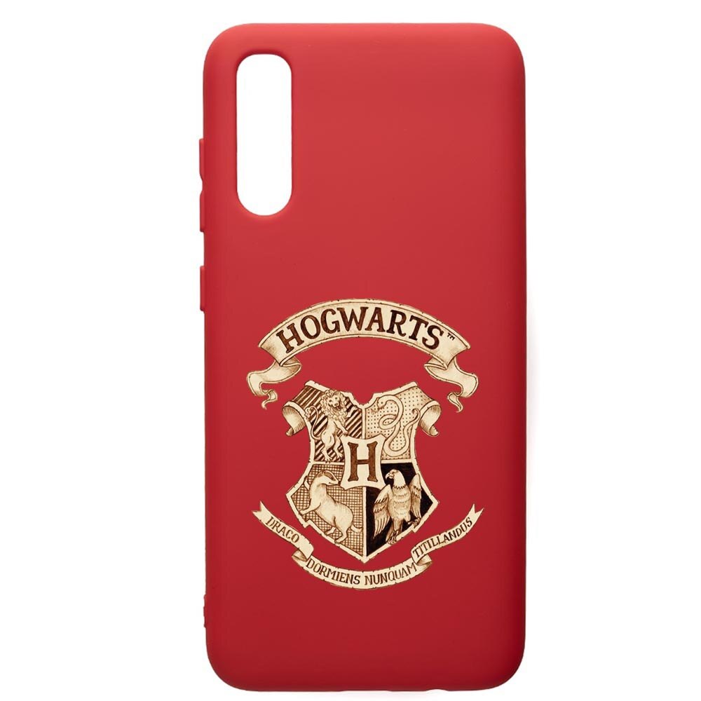 Husa Premium Silicon Compatibila Cu Samsung Galaxy A30S, Hogwarts Harry Potter, silicon, cu interiorul din material textil, protectie camera, Red, PR852