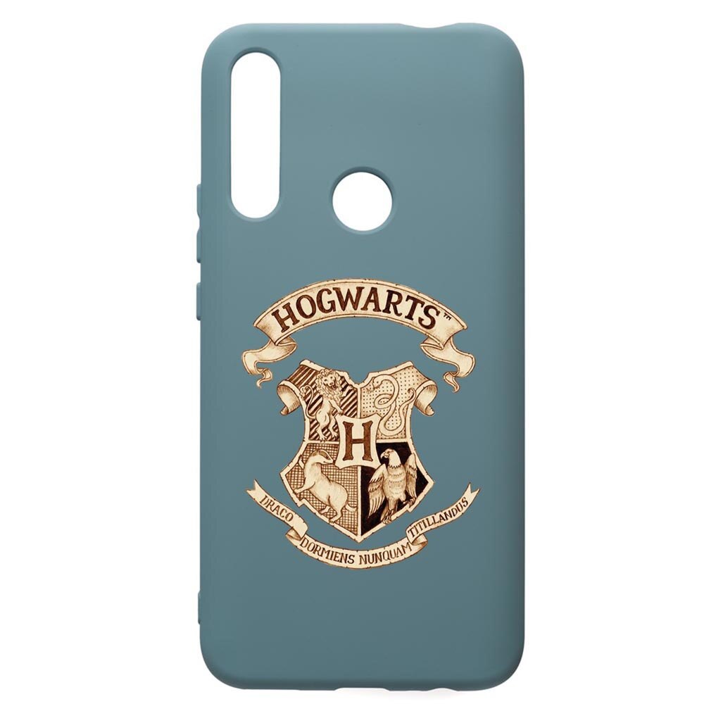 Husa Premium Silicon Compatibila Cu Huawei P Smart Z, Hogwarts Harry Potter, silicon, cu interiorul din material textil, protectie camera, Cornflower, PCF852