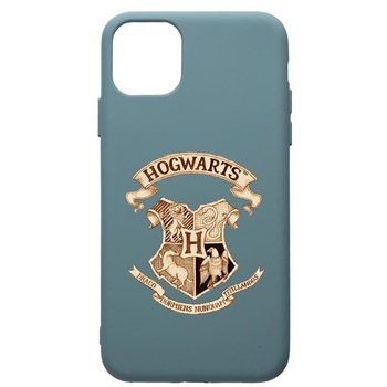 Husa Premium Silicon Compatibila Cu Apple iPhone 11 Pro Max, Hogwarts Harry Potter, silicon, cu interiorul din material textil, protectie camera, Cornflower, PCF852 Husa Premium Silicon Compatibila Cu Apple iPhone 11 Pro Max, Hogwarts Harry Potter, silicon, cu interiorul din material textil, protectie camera, Cornflower, PCF852