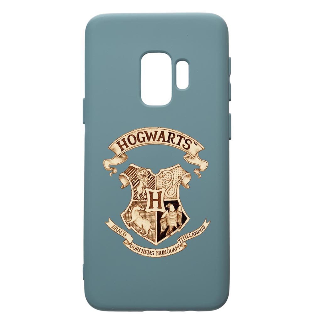 Husa Premium Silicon Compatibila Cu Samsung Galaxy S9, Hogwarts Harry Potter, silicon, cu interiorul din material textil, protectie camera, Cornflower, PCF852