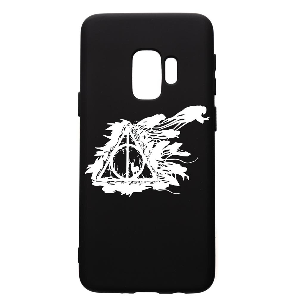 Husa Premium Silicon Compatibila Cu Samsung Galaxy S9, Harry Potter Deathly Hallows, silicon, cu interiorul din material textil, protectie camera, PB854