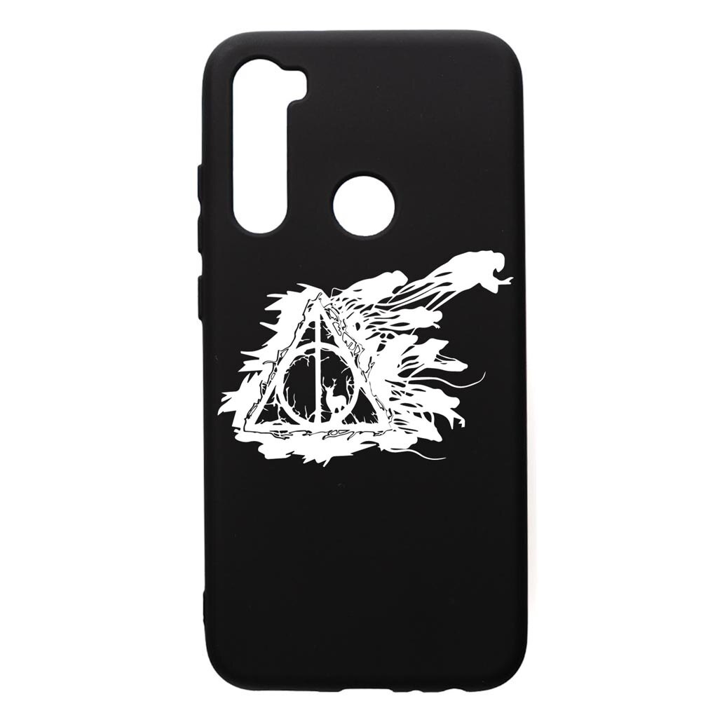 Husa Premium Silicon Compatibila Cu Xiaomi Redmi Note 8, Harry Potter Deathly Hallows, silicon, cu interiorul din material textil, protectie camera, PB854