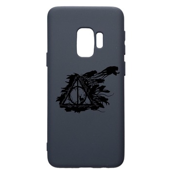 Husa Premium Silicon Compatibila Cu Samsung Galaxy S9, Harry Potter Deathly Hallows, cu interiorul din material textil, protectie camera, Alaskan Blue, PAB854 Husa Premium Silicon Compatibila Cu Samsung Galaxy S9, Harry Potter Deathly Hallows, cu interiorul din material textil, protectie camera, Alaskan Blue, PAB854