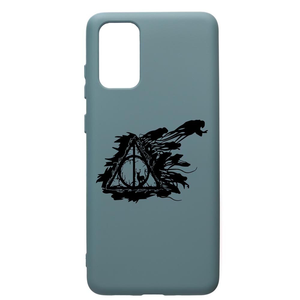 Husa Premium Silicon Compatibila Cu Samsung Galaxy S20 Plus, Harry Potter Deathly Hallows, silicon, cu interiorul din material textil, protectie camera, Cornflower, PCF854