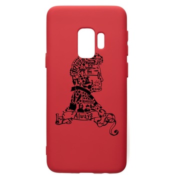 Husa Premium Silicon Compatibila Cu Samsung Galaxy S9, Harry Potter Face, silicon, cu interiorul din material textil, protectie camera, Red, PR855 Husa Premium Silicon Compatibila Cu Samsung Galaxy S9, Harry Potter Face, silicon, cu interiorul din material textil, protectie camera, Red, PR855