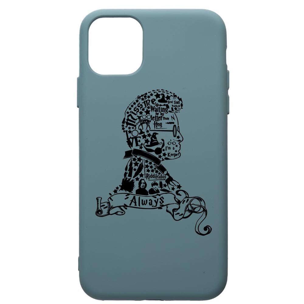 Husa Premium Silicon Compatibila Cu Apple iPhone 11 Pro Max, Harry Potter Face, silicon, cu interiorul din material textil, protectie camera, Cornflower, PCF855