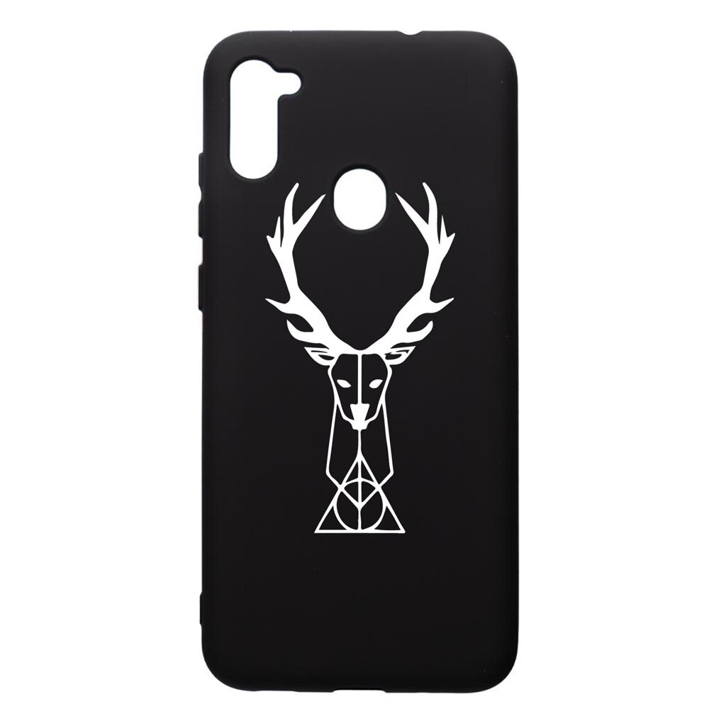 Husa Premium Silicon Compatibila Cu Samsung Galaxy A11, Harry Potter Patronus Deer, silicon, cu interiorul din material textil, protectie camera, PB856