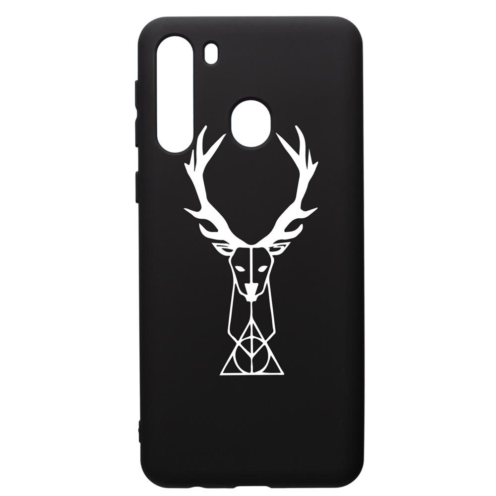 Husa Premium Silicon Compatibila Cu Samsung Galaxy A21S, Harry Potter Patronus Deer, silicon, cu interiorul din material textil, protectie camera, PB856