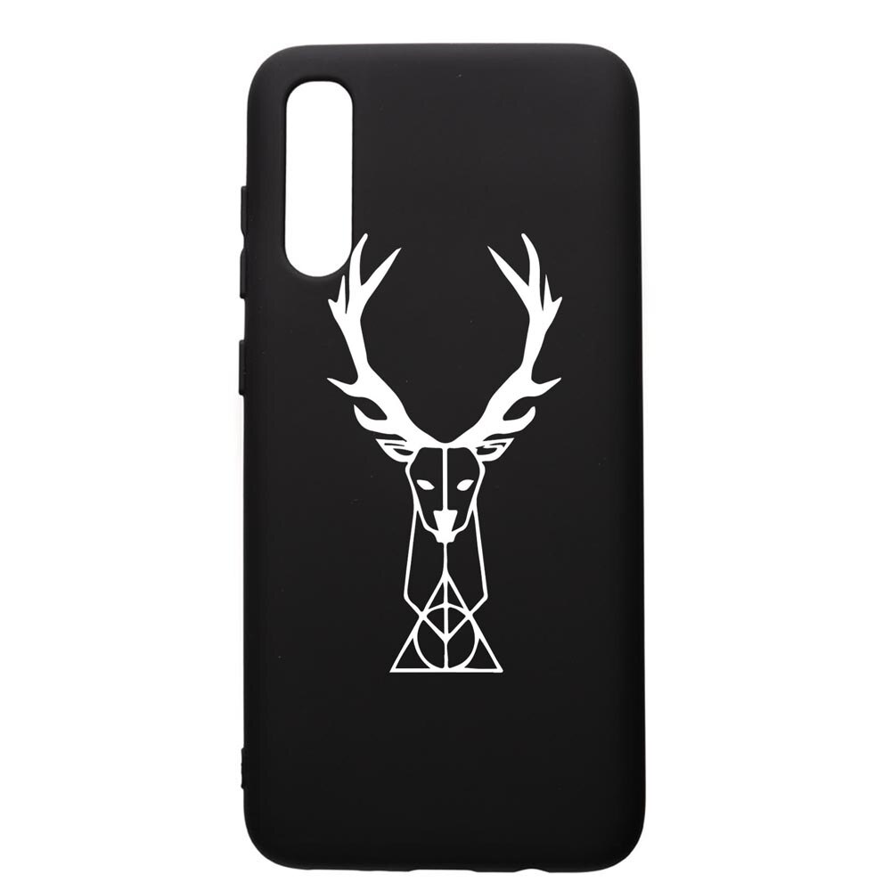 Husa Premium Silicon Compatibila Cu Samsung Galaxy A50, Harry Potter Patronus Deer, silicon, cu interiorul din material textil, protectie camera, PB856