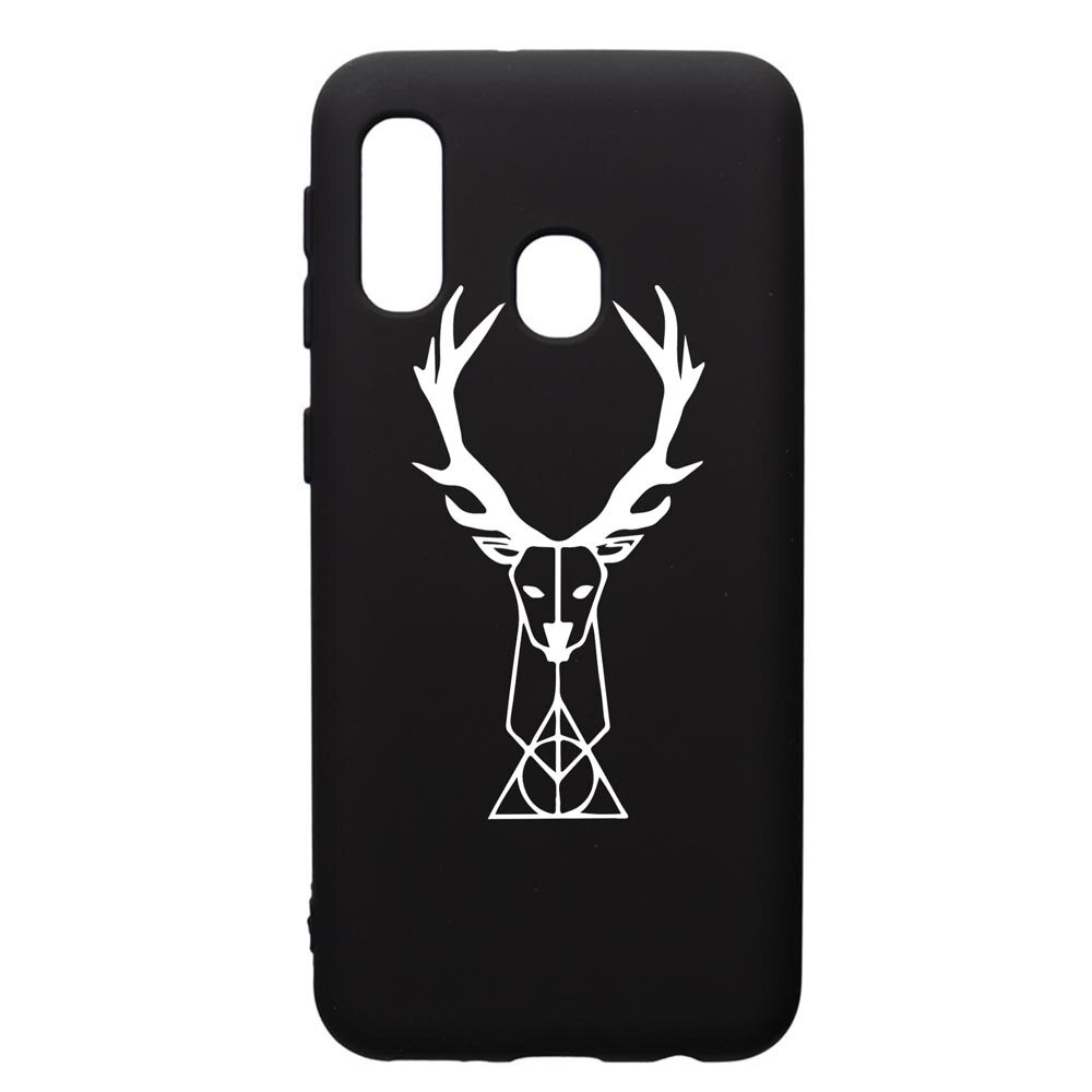 Husa Premium Silicon Compatibila Cu Samsung Galaxy A20E, Harry Potter Patronus Deer, silicon, cu interiorul din material textil, protectie camera, PB856