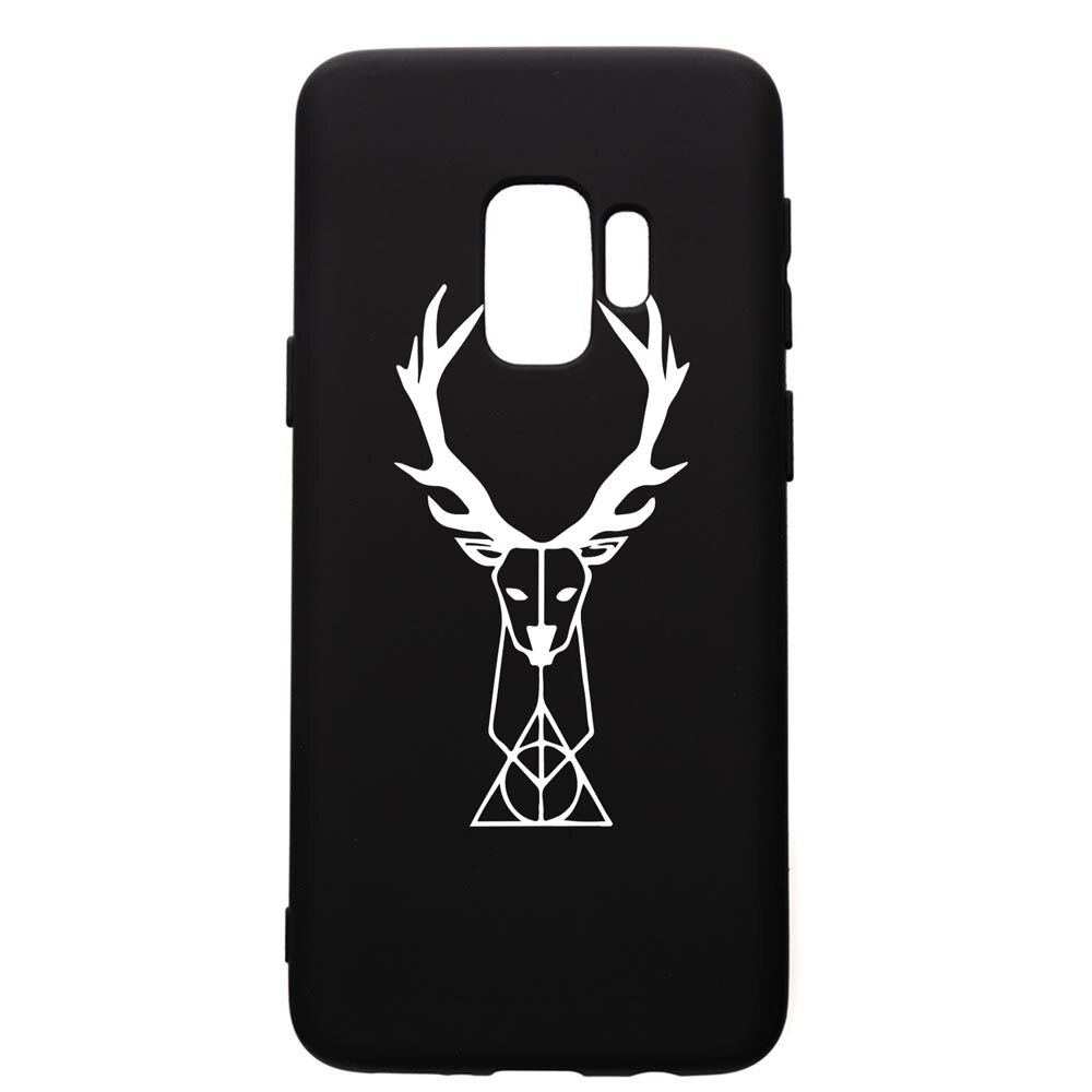 Husa Premium Silicon Compatibila Cu Samsung Galaxy S9, Harry Potter Patronus Deer, silicon, cu interiorul din material textil, protectie camera, PB856