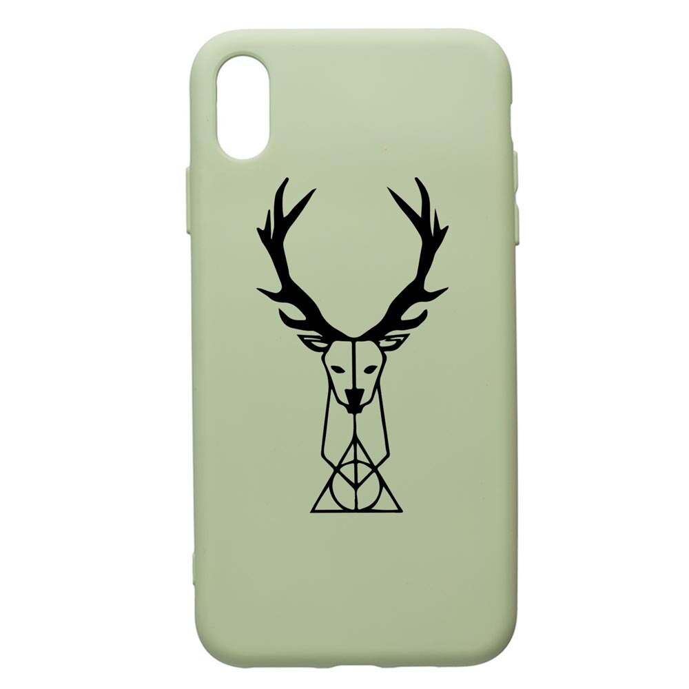 Husa Premium Silicon Compatibila Cu Samsung Galaxy A10, Harry Potter Patronus Deer, cu interiorul din material textil, protectie camera, Beryl, PGR856