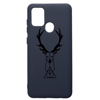 Husa Premium Silicon Compatibila Cu Samsung Galaxy A21S, Harry Potter Patronus Deer, cu interiorul din material textil, protectie camera, Alaskan Blue, PAB856 Husa Premium Silicon Compatibila Cu Samsung Galaxy A21S, Harry Potter Patronus Deer, cu interiorul din material textil, protectie camera, Alaskan Blue, PAB856