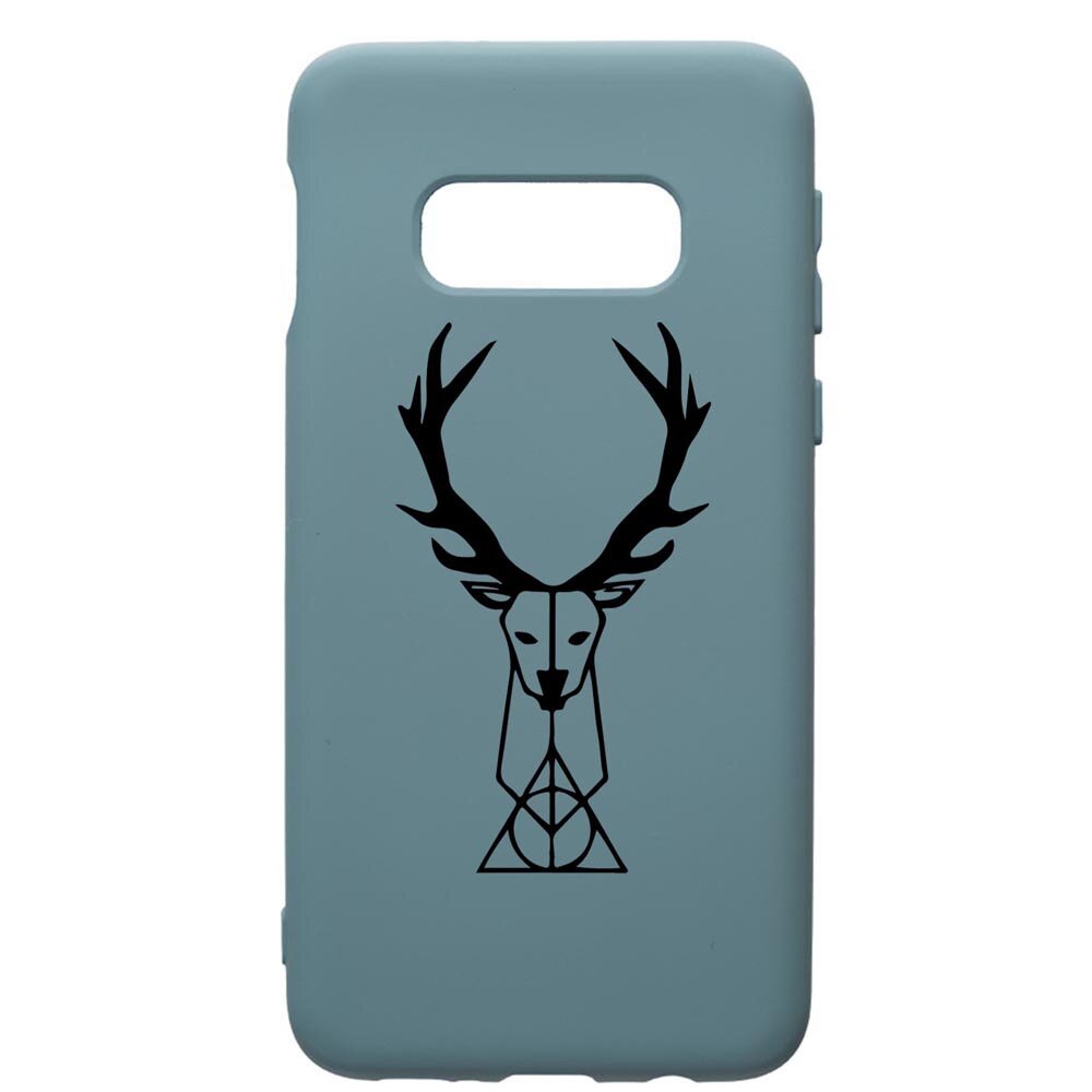Husa Premium Silicon Compatibila Cu Samsung Galaxy S10, Harry Potter Patronus Deer, silicon, cu interiorul din material textil, protectie camera, Cornflower, PCF856