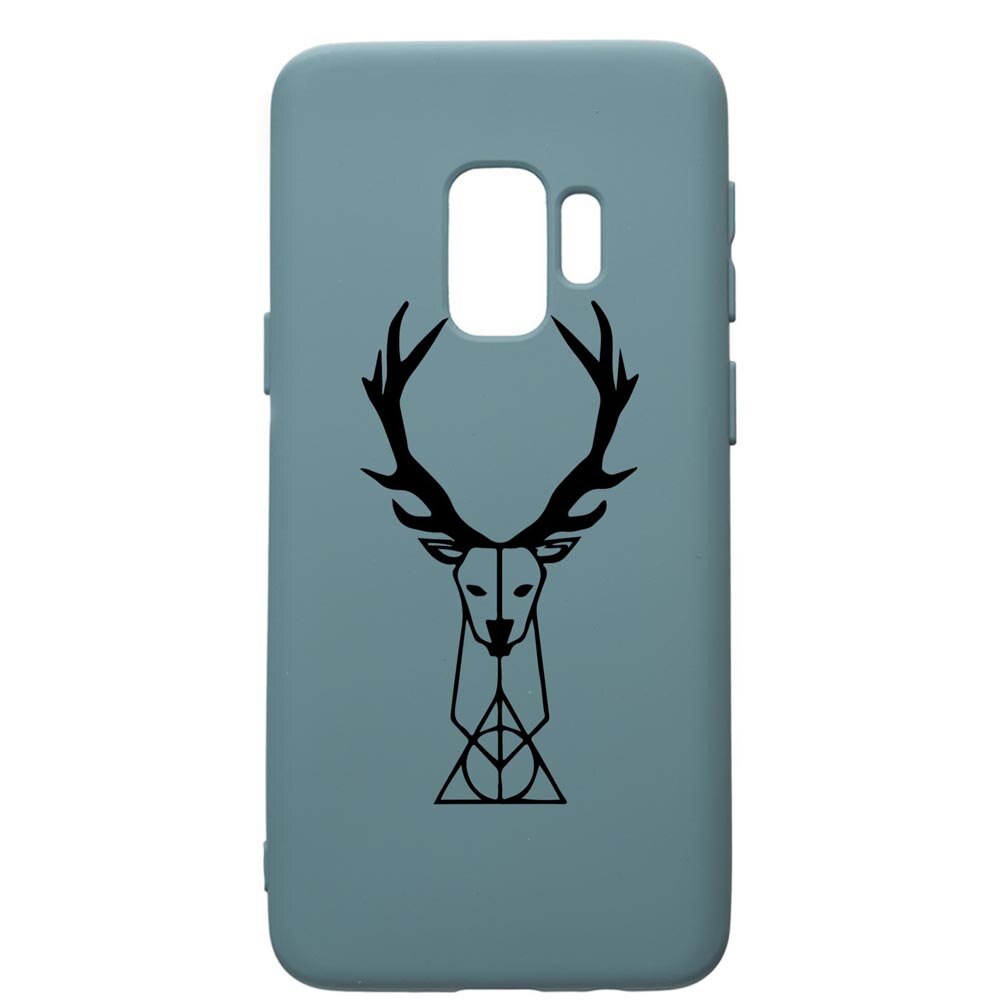 Husa Premium Silicon Compatibila Cu Samsung Galaxy S9, Harry Potter Patronus Deer, silicon, cu interiorul din material textil, protectie camera, Cornflower, PCF856