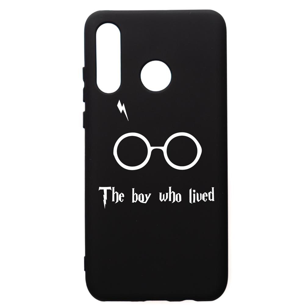 Husa Premium Silicon Compatibila Cu Huawei P30 Lite, The Boy Who Lived, silicon, cu interiorul din material textil, protectie camera, PB858