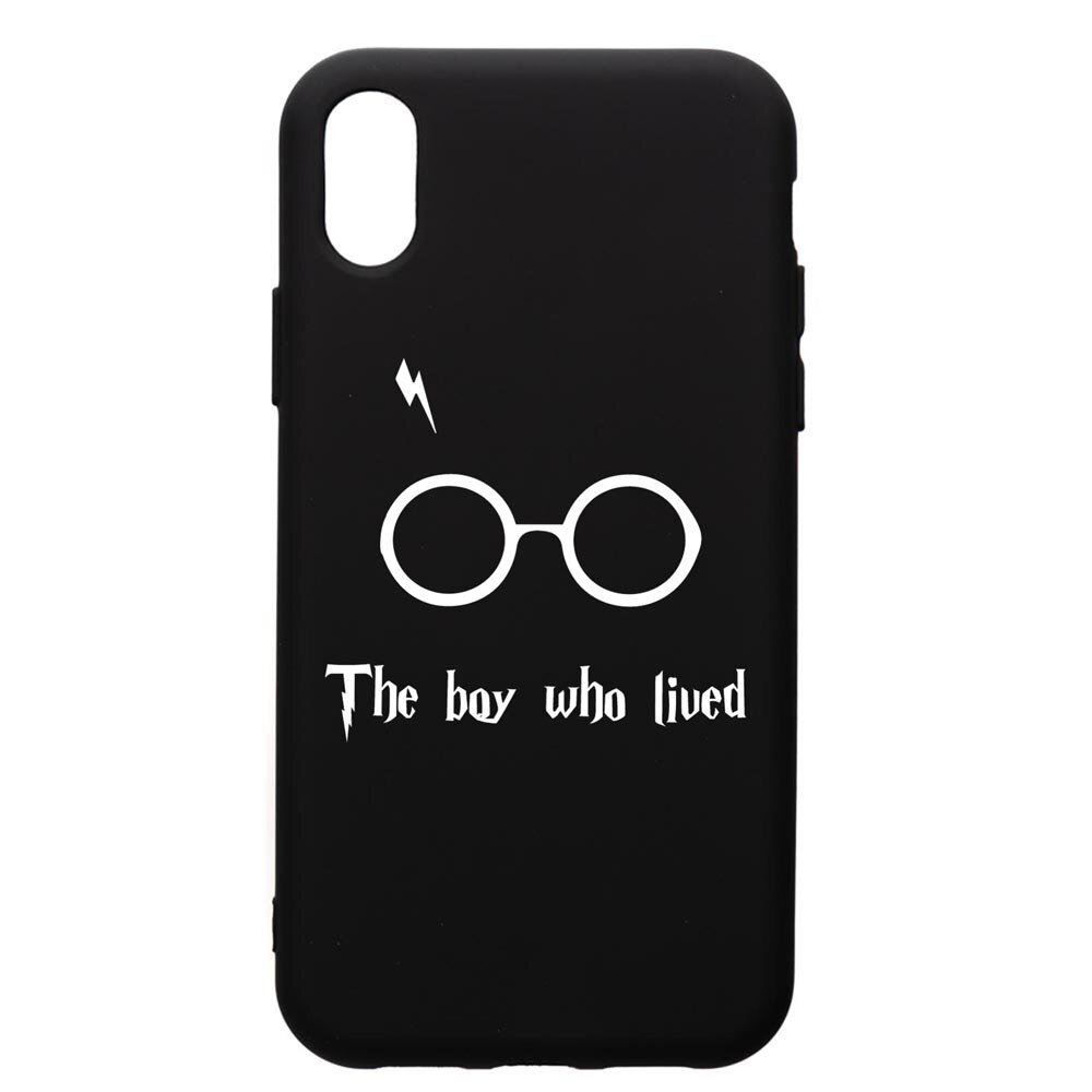 Husa Premium Silicon Compatibila Cu Huawei Y5 2019, The Boy Who Lived, silicon, cu interiorul din material textil, protectie camera, PB858