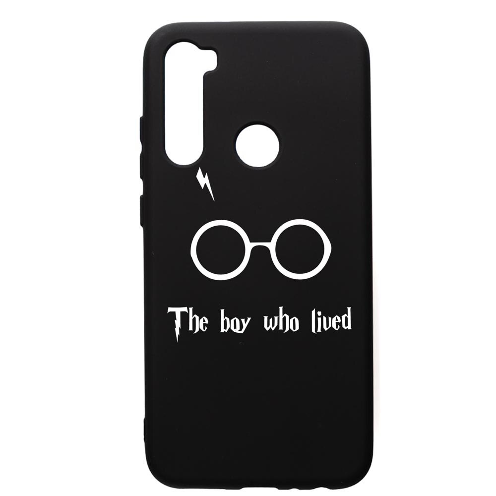 Husa Premium Silicon Compatibila Cu Xiaomi Redmi Note 8, The Boy Who Lived, silicon, cu interiorul din material textil, protectie camera, PB858