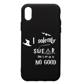 Husa Premium Silicon Compatibila Cu Samsung Galaxy A01, Solemly Swear, silicon, cu interiorul din material textil, protectie camera, PB860 Husa Premium Silicon Compatibila Cu Samsung Galaxy A01, Solemly Swear, silicon, cu interiorul din material textil, protectie camera, PB860