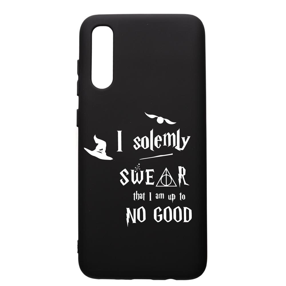 Husa Premium Silicon Compatibila Cu Samsung Galaxy A30S, Solemly Swear, silicon, cu interiorul din material textil, protectie camera, PB860