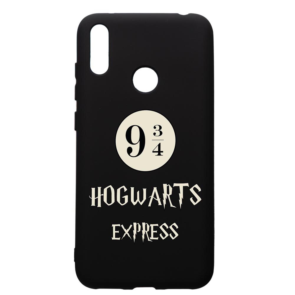 Husa Premium Silicon Compatibila Cu Huawei Y7 2019, Hogwarts Express, silicon, cu interiorul din material textil, protectie camera, PB862