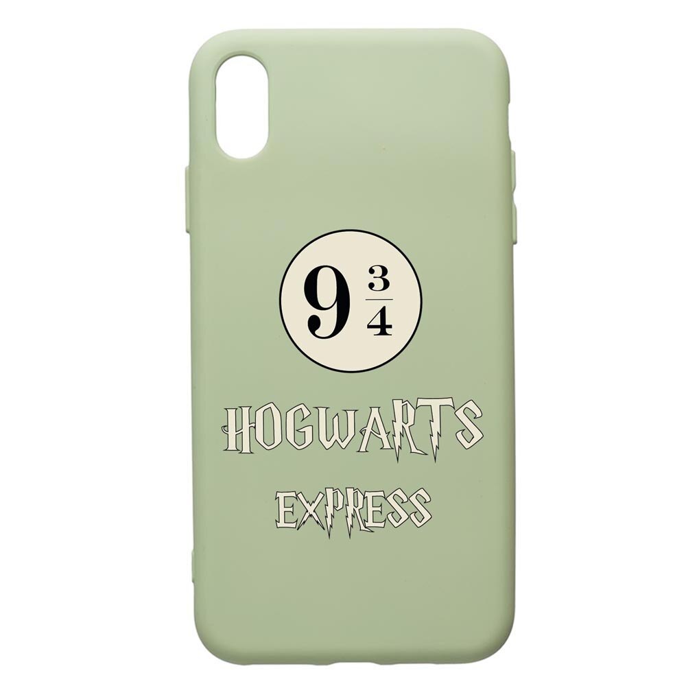 Husa Premium Silicon Compatibila Cu Apple iPhone XR, Hogwarts Express, cu interiorul din material textil, protectie camera, Beryl, PGR862