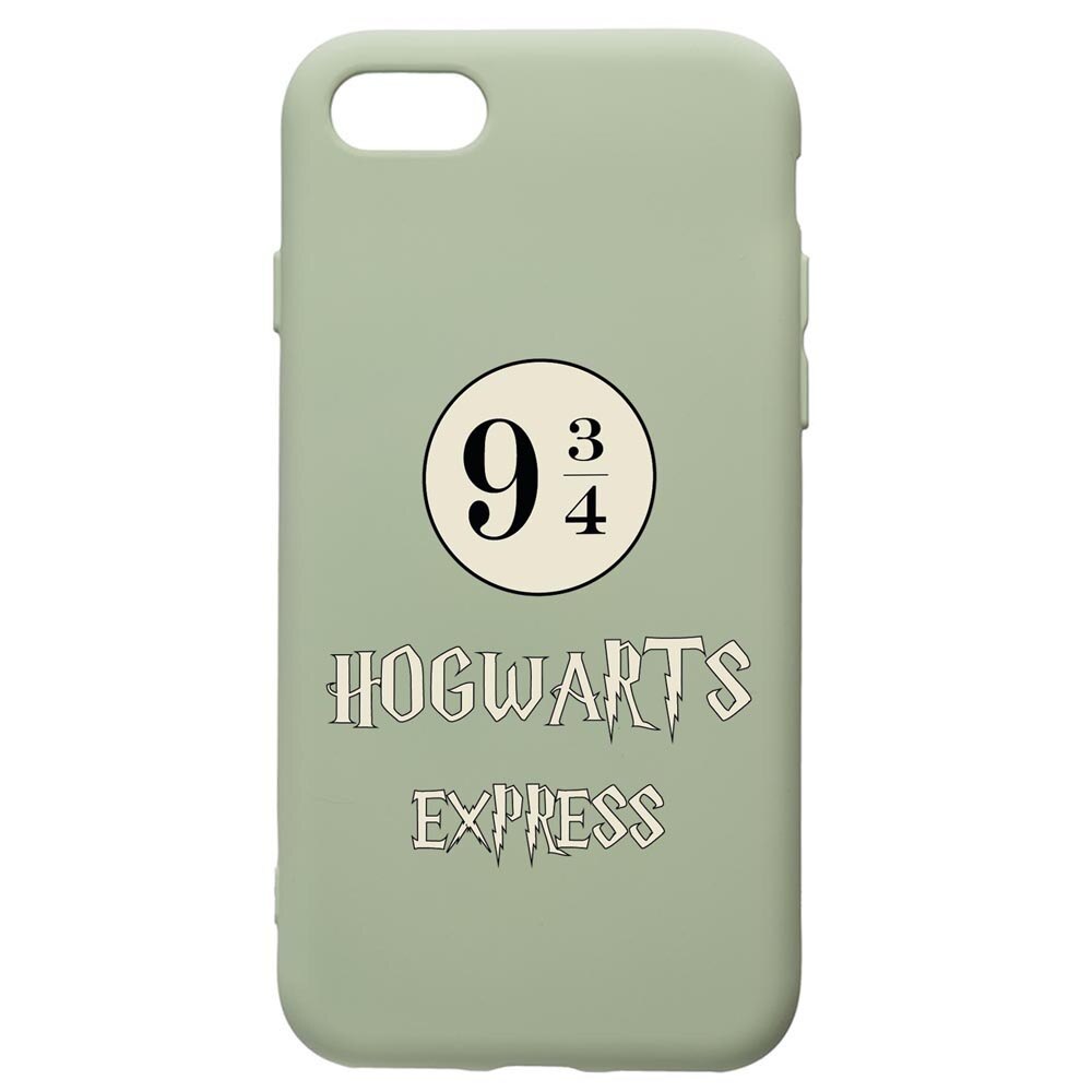 Husa Premium Silicon Compatibila Cu Apple iPhone SE 2 / iPhone 8 / iPhone 7, Hogwarts Express, cu interiorul din material textil, protectie camera, Beryl, PGR862