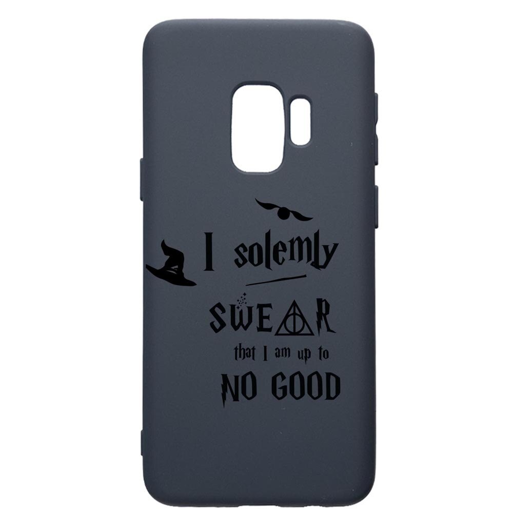 Husa Premium Silicon Compatibila Cu Samsung Galaxy S9, Solemly Swear, cu interiorul din material textil, protectie camera, Alaskan Blue, PAB860