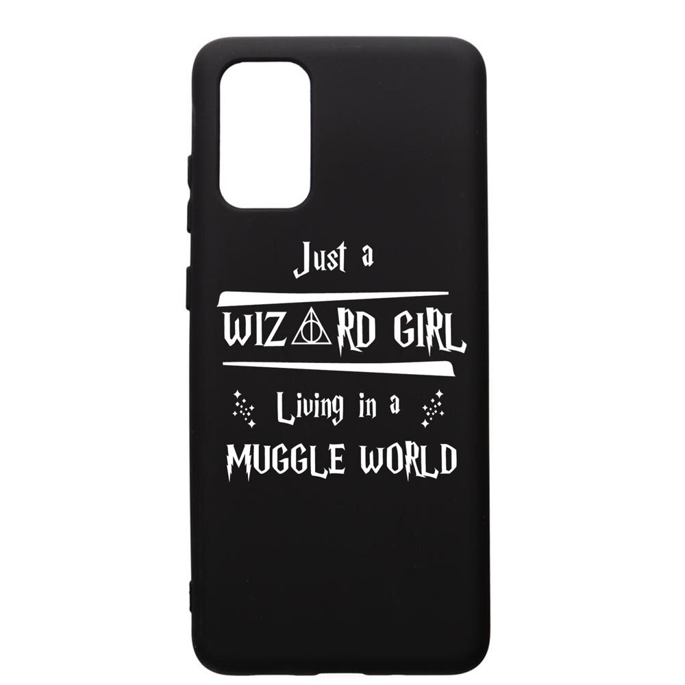 Husa Premium Silicon Compatibila Cu Samsung Galaxy A51, Wizard Girl, silicon, cu interiorul din material textil, protectie camera, PB861