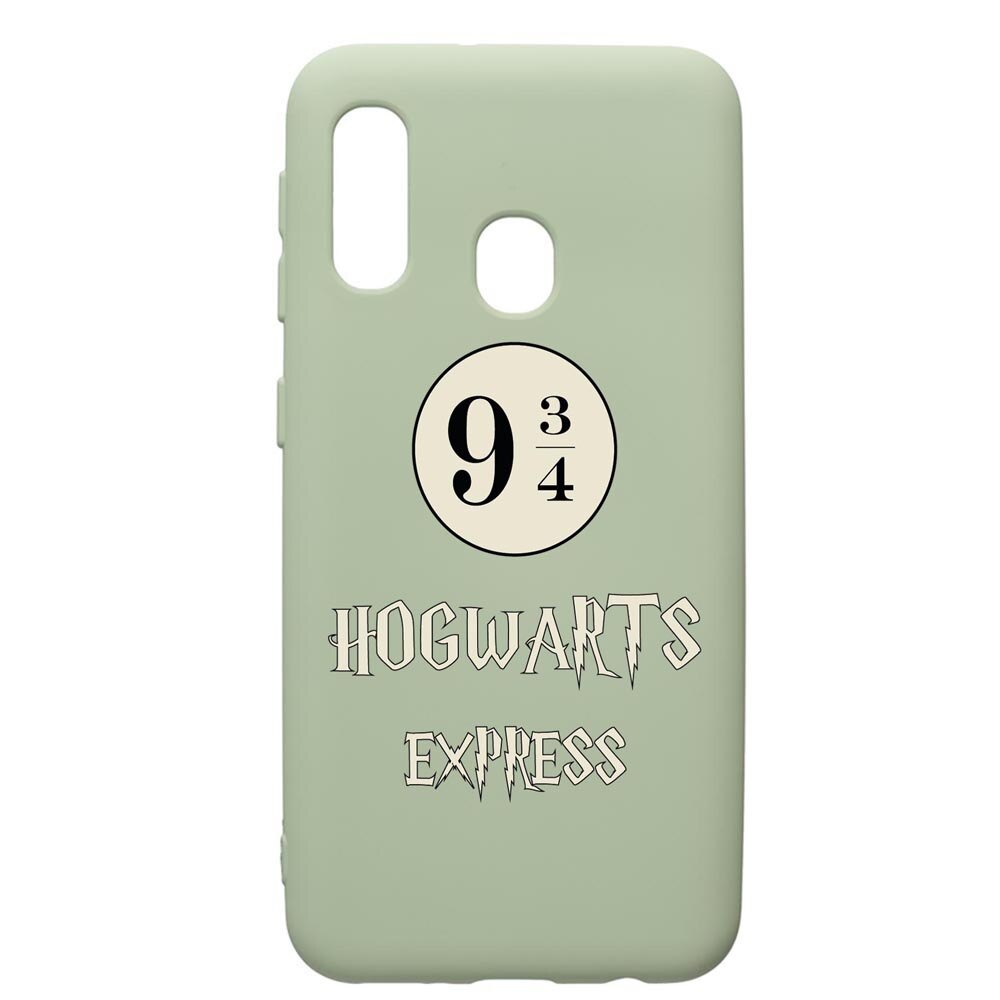 Husa Premium Silicon Compatibila Cu Samsung Galaxy A20e, Hogwarts Express, cu interiorul din material textil, protectie camera, Beryl, PGR862