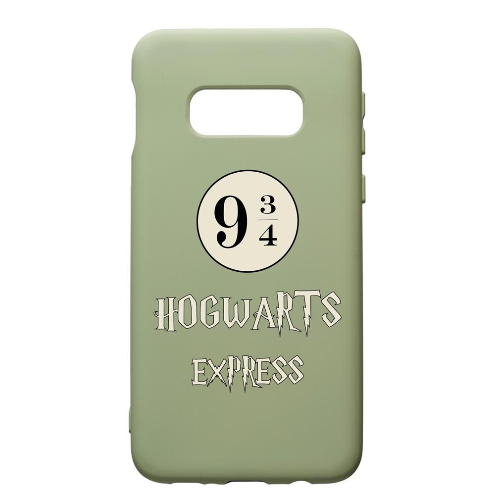 Husa Premium Silicon Compatibila Cu Samsung Galaxy S10, Hogwarts Express, cu interiorul din material textil, protectie camera, Beryl, PGR862