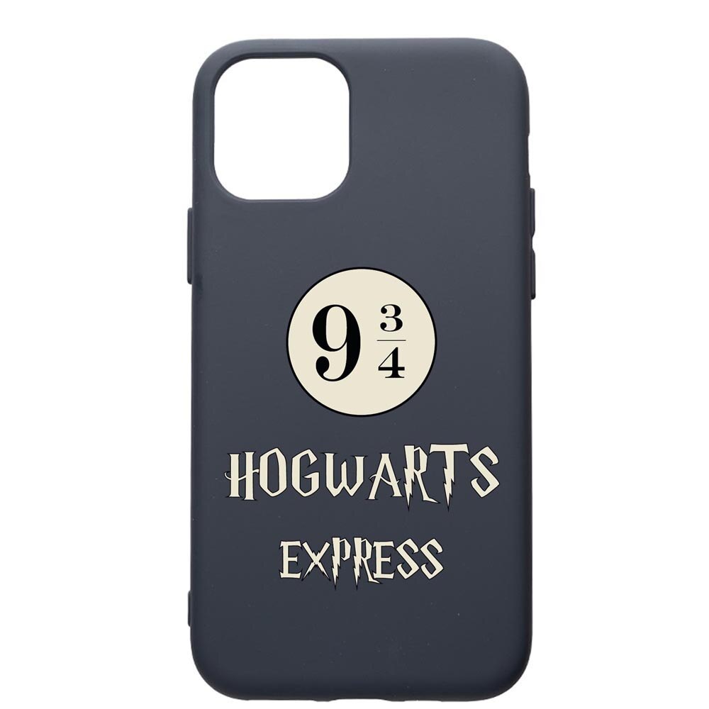 Husa Premium Silicon Compatibila Cu Apple IPhone 12 Mini, Hogwarts Express, cu interiorul din material textil, protectie camera, Alaskan Blue, PAB862