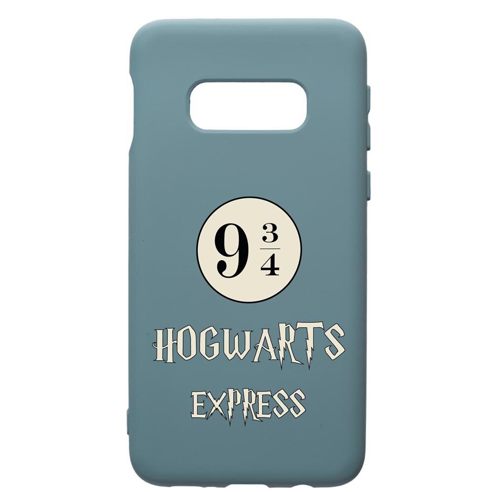 Husa Premium Silicon Compatibila Cu Samsung Galaxy S10, Hogwarts Express, silicon, cu interiorul din material textil, protectie camera, Cornflower, PCF862
