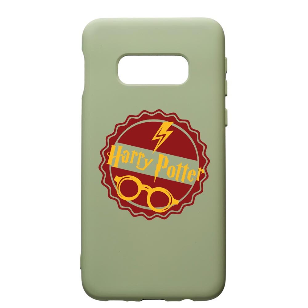 Husa Premium Silicon Compatibila Cu Samsung Galaxy S10, Harry Potter Thunder, cu interiorul din material textil, protectie camera, Beryl, PGR864