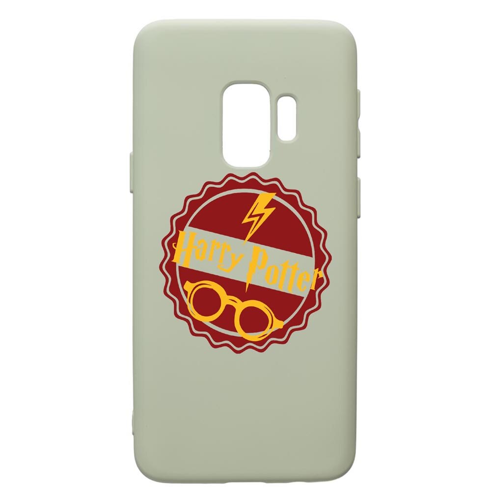 Husa Premium Silicon Compatibila Cu Samsung Galaxy S9, Harry Potter Thunder, cu interiorul din material textil, protectie camera, Beryl, PGR864