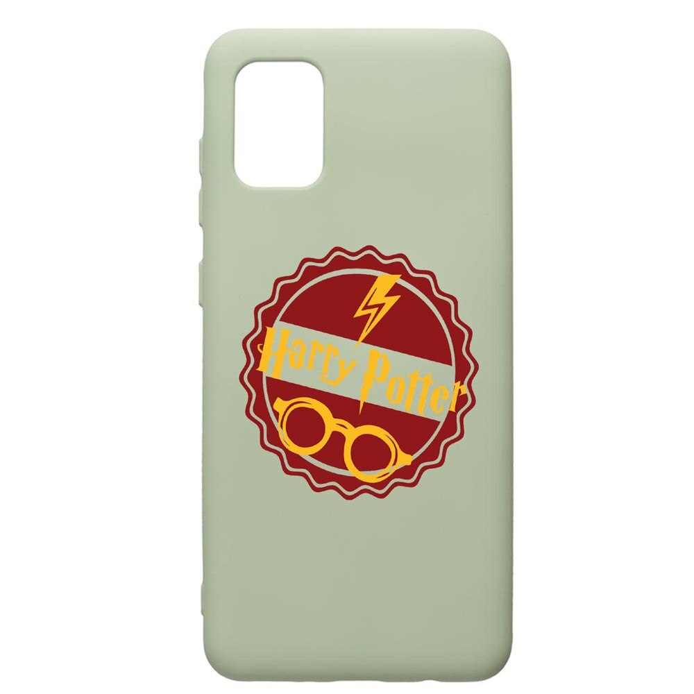 Husa Premium Silicon Compatibila Cu Samsung Galaxy A31, Harry Potter Thunder, cu interiorul din material textil, protectie camera, Beryl, PGR864