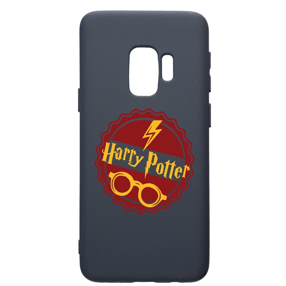 Husa Premium Silicon Compatibila Cu Samsung Galaxy S9, Harry Potter Thunder, cu interiorul din material textil, protectie camera, Alaskan Blue, PAB864