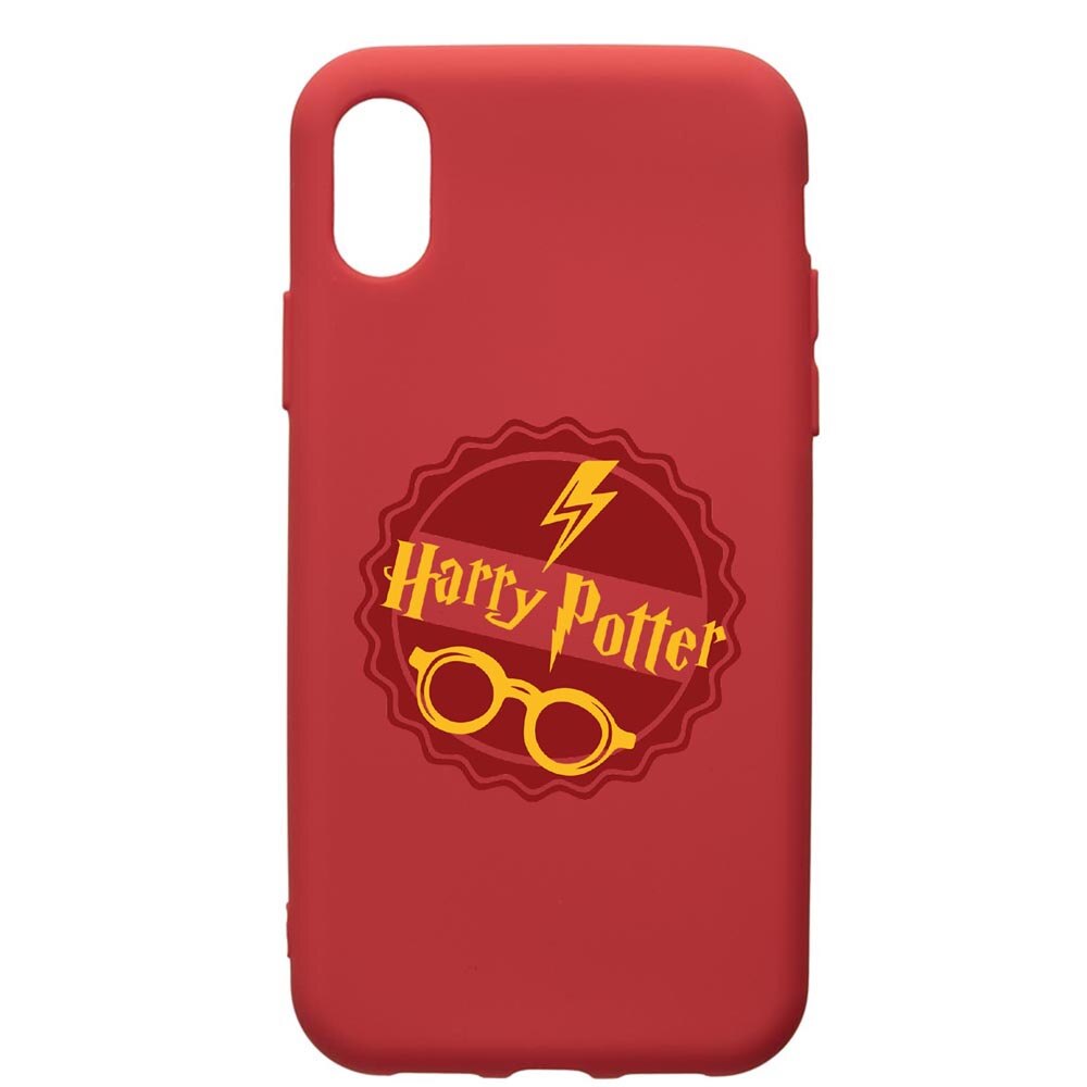 Husa Premium Silicon Compatibila Cu Samsung Galaxy A01, Harry Potter Thunder, silicon, cu interiorul din material textil, protectie camera, Red, PR864