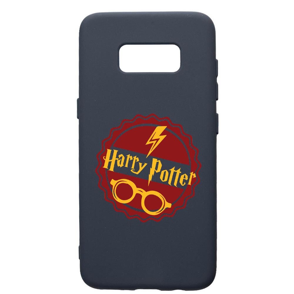 Husa Premium Silicon Compatibila Cu Samsung Galaxy S8, Harry Potter Thunder, cu interiorul din material textil, protectie camera, Alaskan Blue, PAB864