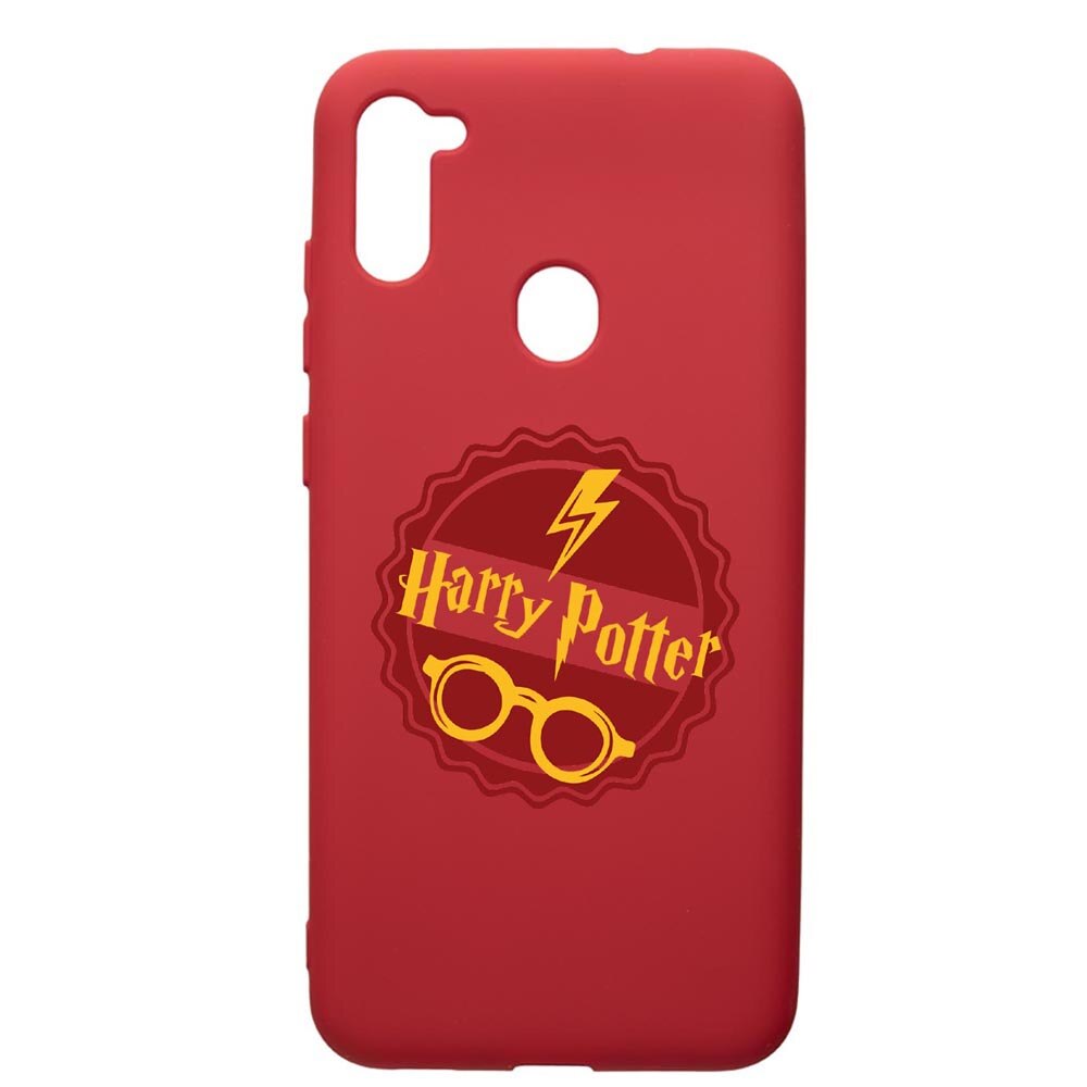 Husa Premium Silicon Compatibila Cu Samsung Galaxy A11, Harry Potter Thunder, silicon, cu interiorul din material textil, protectie camera, Red, PR864