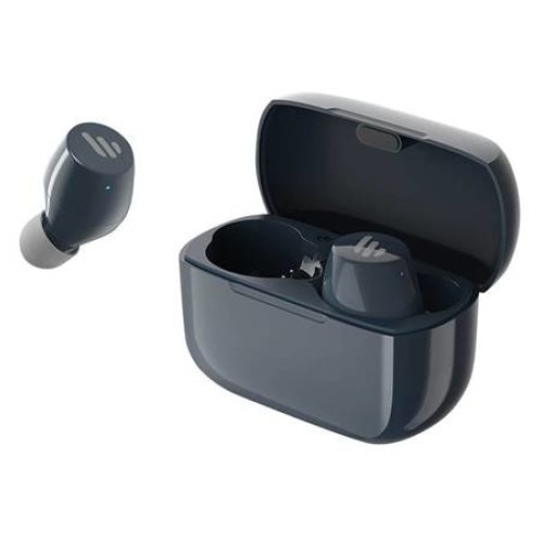 Casti wireless, Edifier, TWS1, Albastru inchis, In-Ear, Bluetooth 5.0, Raza 10 m, Baterie 500 mAh, aptX Adaptive, Tehnologie CVC 8.0, Timp de redare 32 h