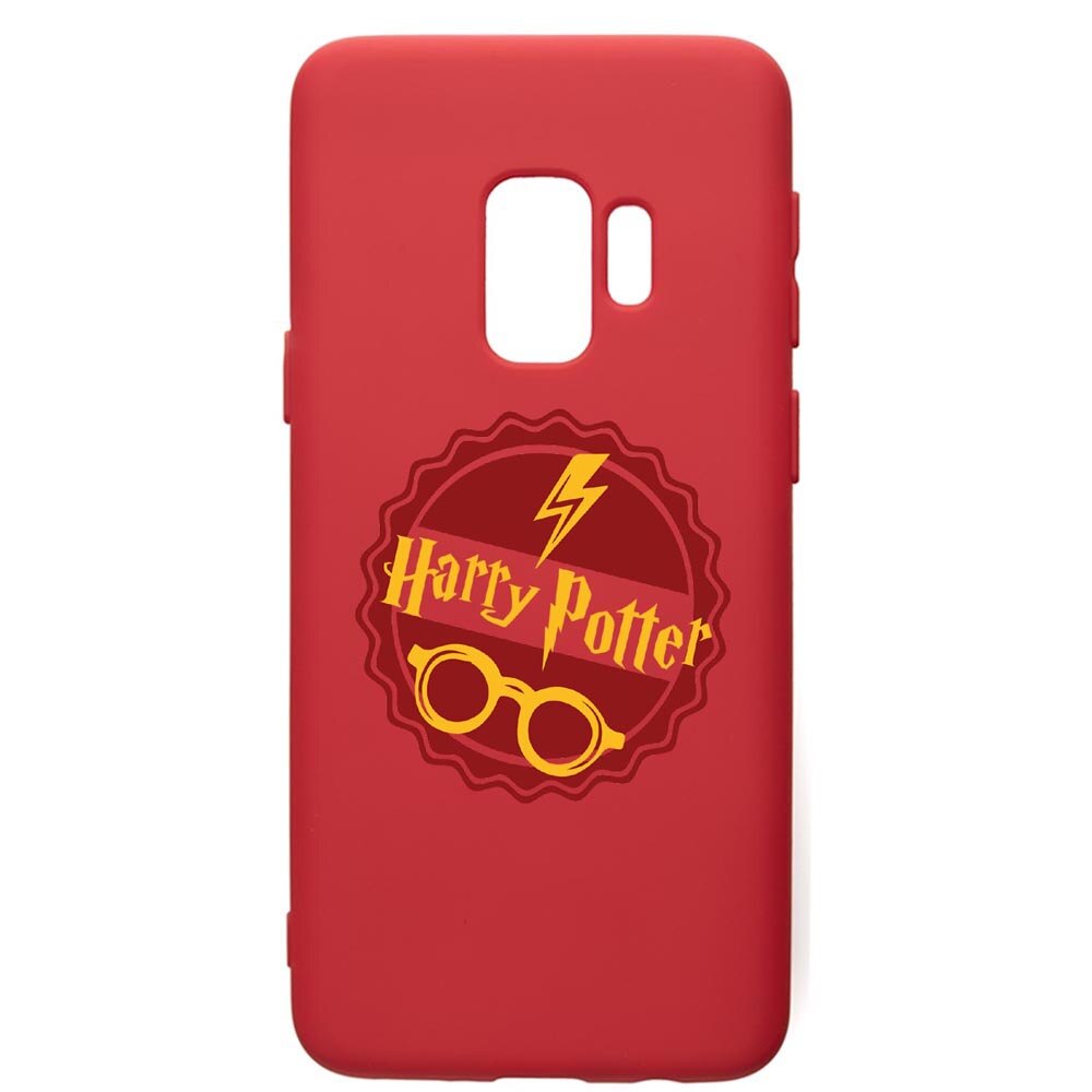 Husa Premium Silicon Compatibila Cu Samsung Galaxy S9, Harry Potter Thunder, silicon, cu interiorul din material textil, protectie camera, Red, PR864