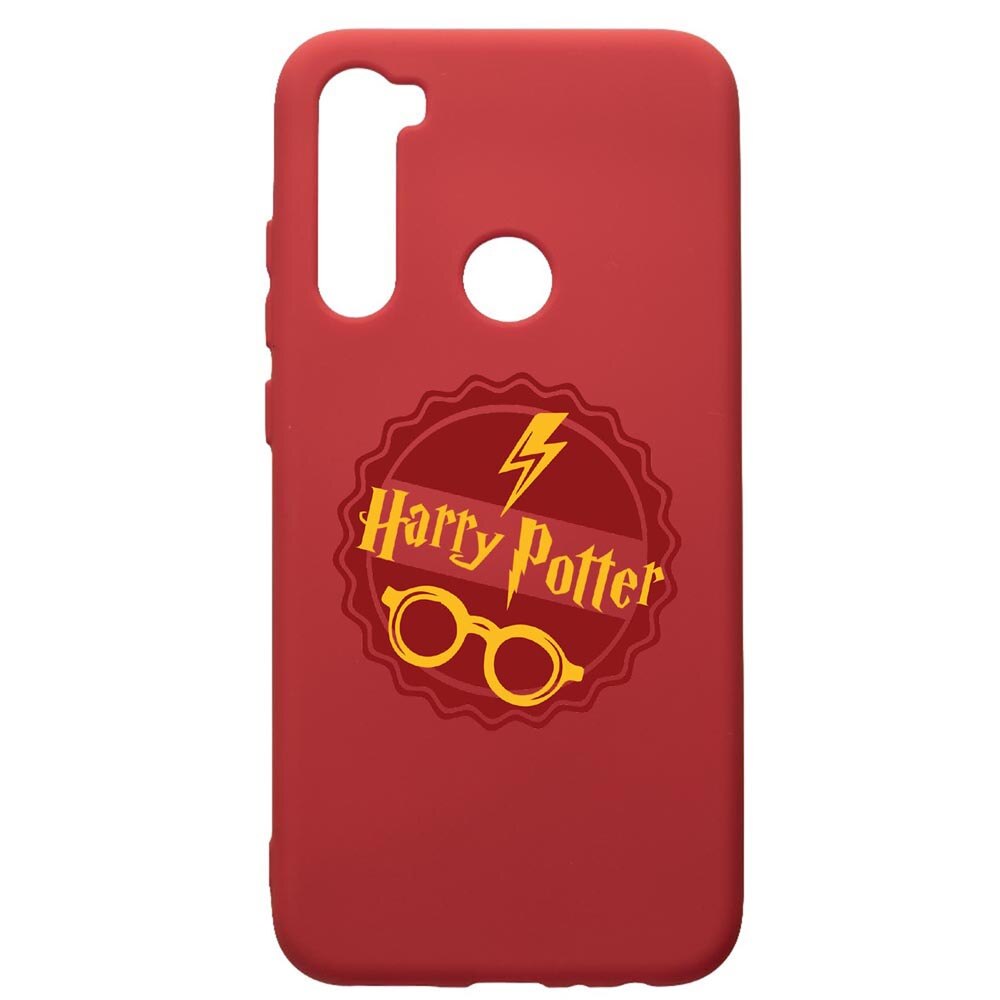 Husa Premium Silicon Compatibila Cu Xiaomi Redmi Note 8, Harry Potter Thunder, silicon, cu interiorul din material textil, protectie camera, Red, PR864