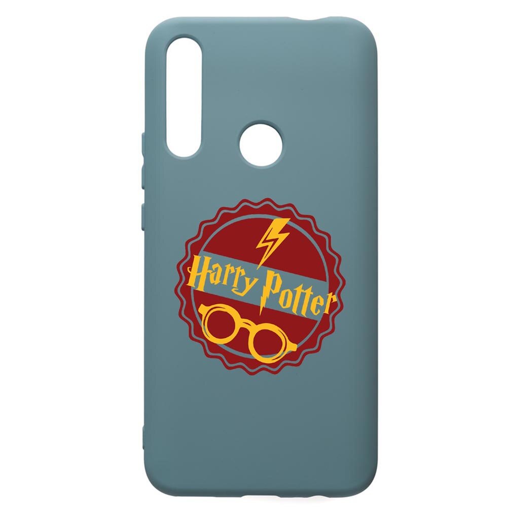 Husa Premium Silicon Compatibila Cu Huawei P Smart Z, Harry Potter Thunder, silicon, cu interiorul din material textil, protectie camera, Cornflower, PCF864