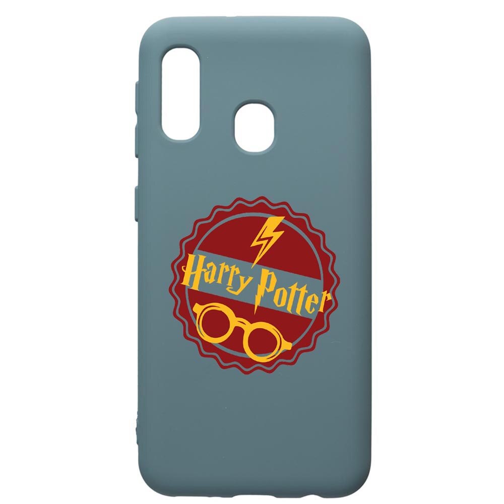 Husa Premium Silicon Compatibila Cu Samsung Galaxy A20E, Harry Potter Thunder, silicon, cu interiorul din material textil, protectie camera, Cornflower, PCF864