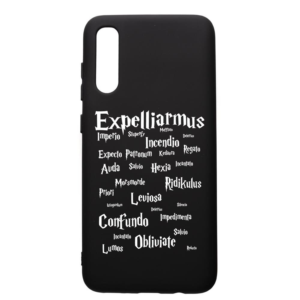Husa Premium Silicon Compatibila Cu Samsung Galaxy A50, Harry Potter Spells, silicon, cu interiorul din material textil, protectie camera, PB865